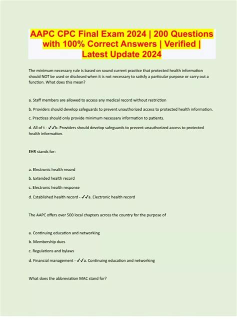 aapc cpc exam results